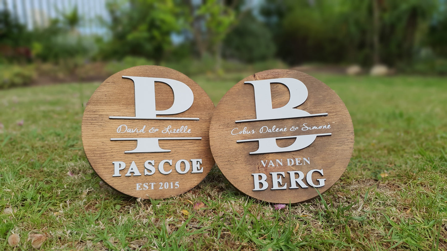 FAMILY PLAQUE - 2