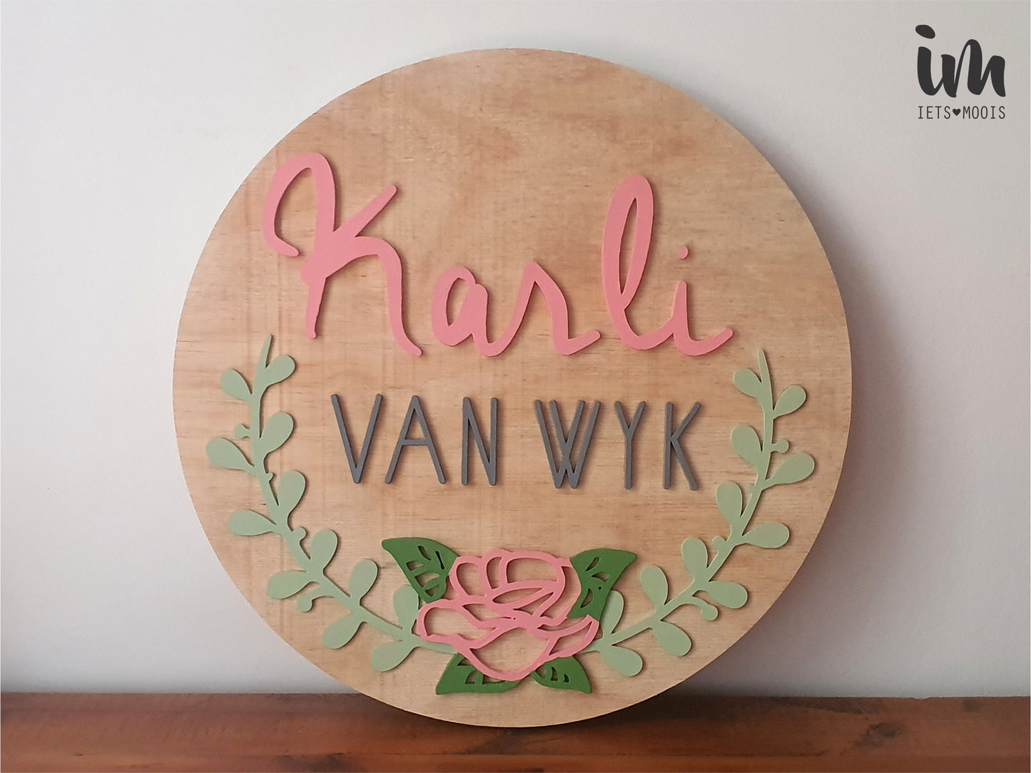 CUSTOM NAME PLAQUE