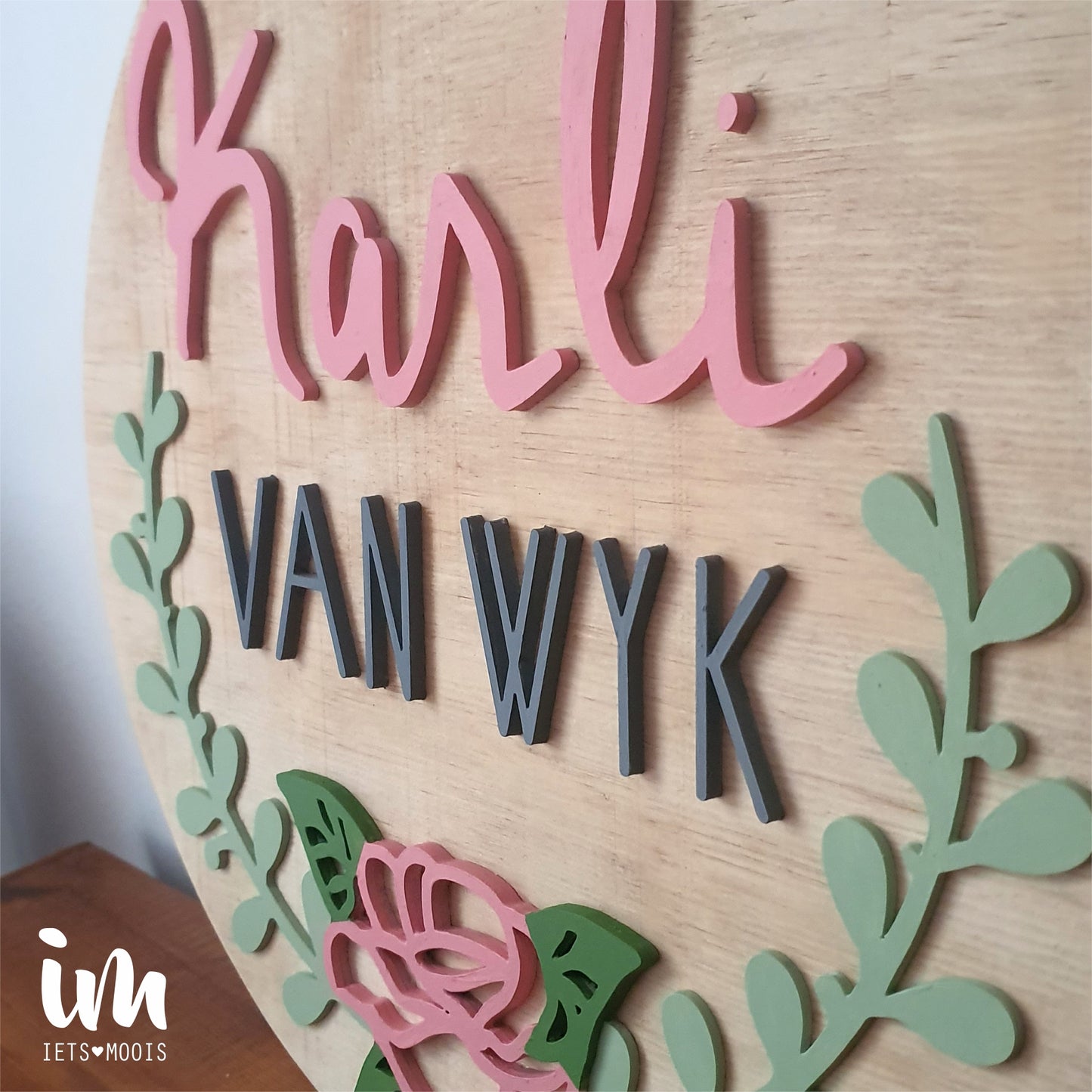 CUSTOM NAME PLAQUE
