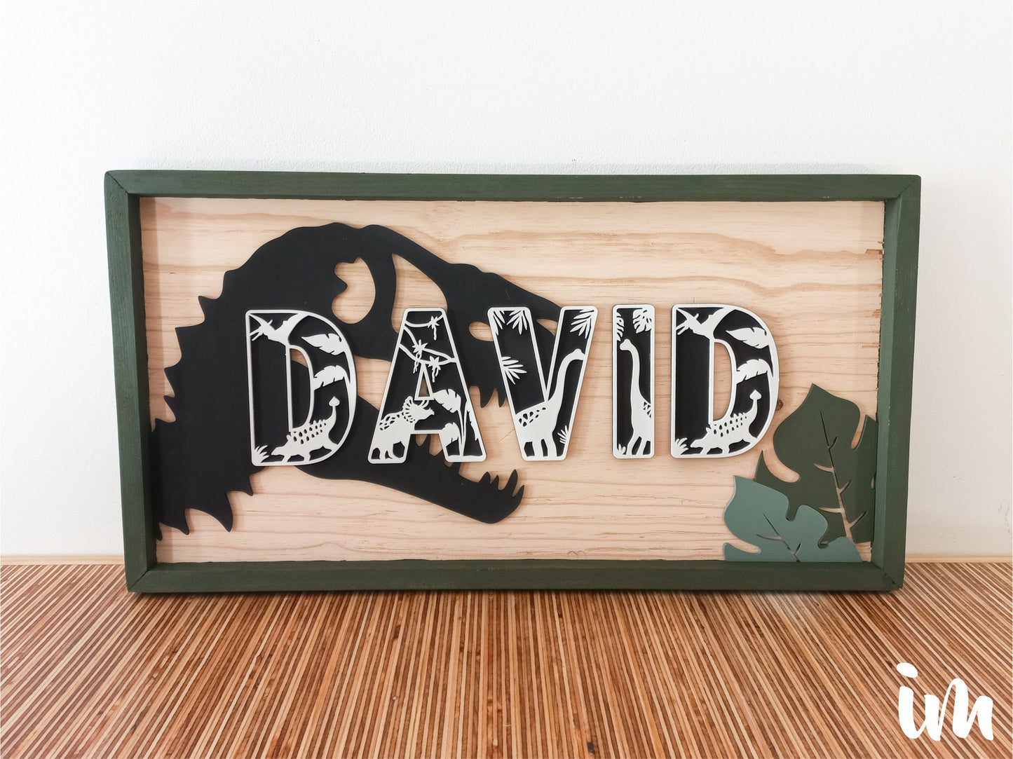 Dinosaur Name Board