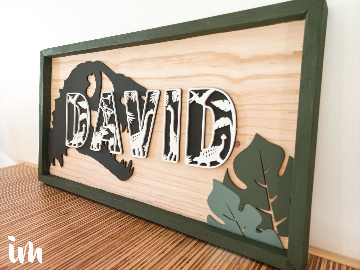 Dinosaur Name Board