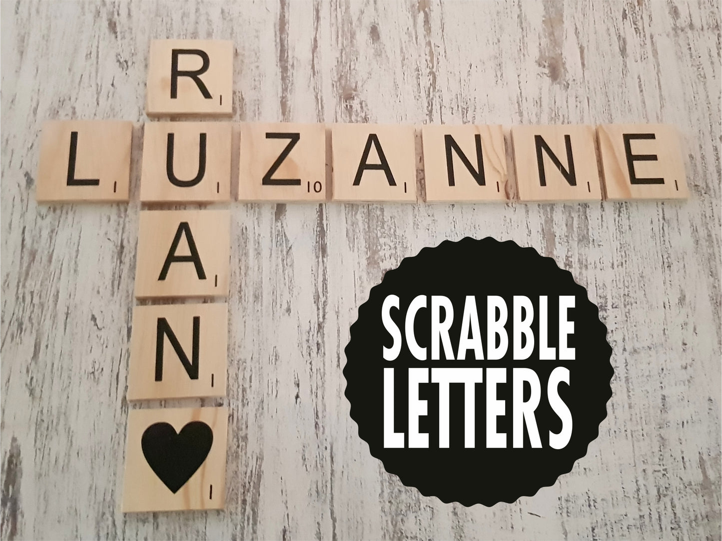SCARBBLE LETTERS