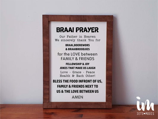 S004 - BRAAI PRAYER