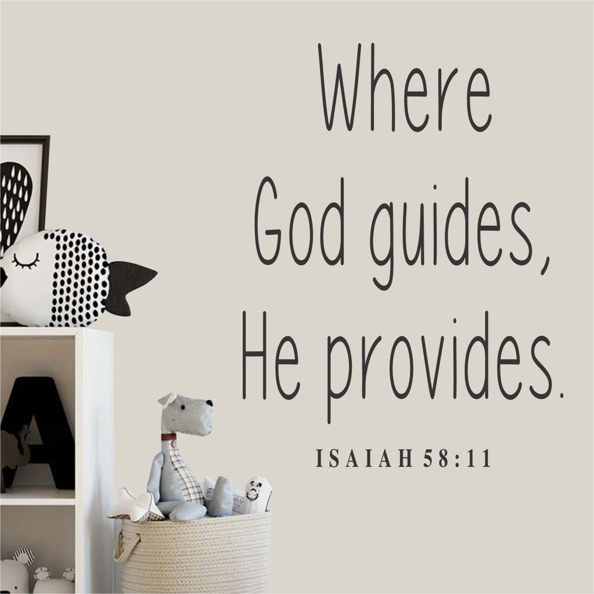 WHERE GOD GUIDES